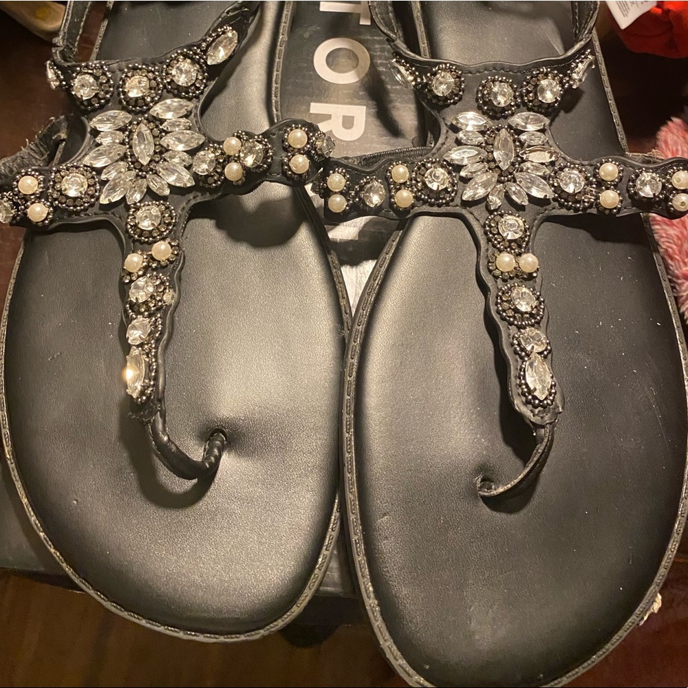 Black Comfortable  Sandals